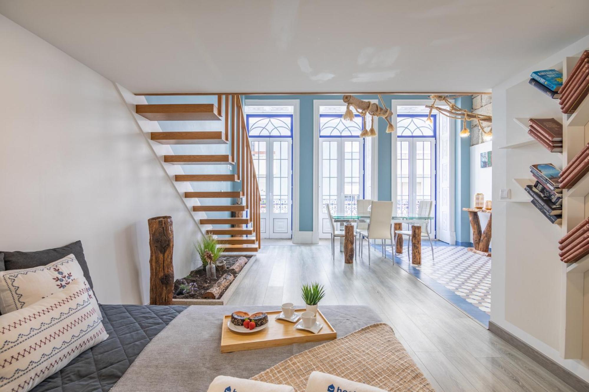 Deluxe Spacious Flats W Mezzanine By Host Wise Apartamento Porto Exterior foto