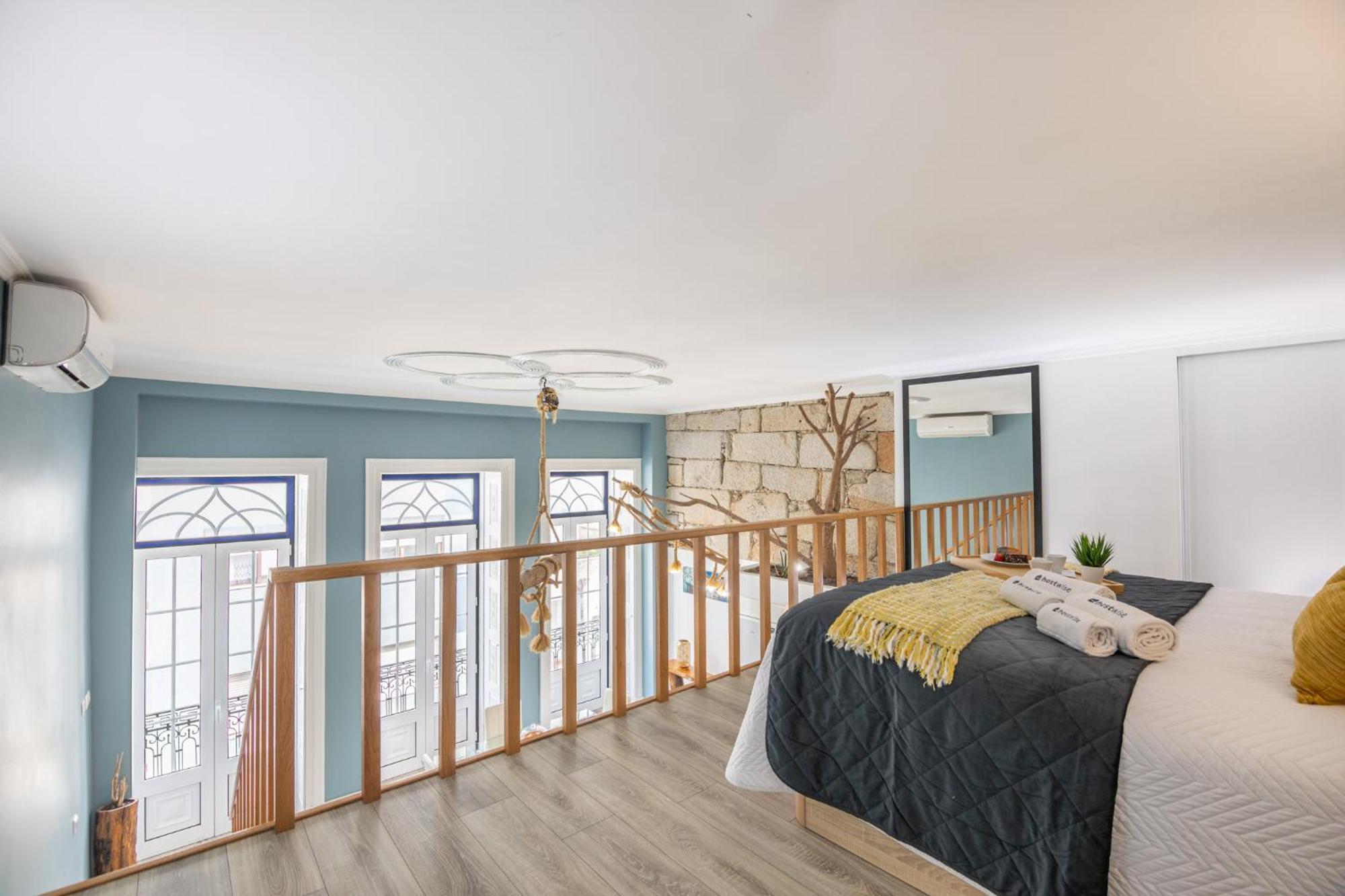 Deluxe Spacious Flats W Mezzanine By Host Wise Apartamento Porto Quarto foto